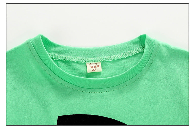 Boys Printed T-shirt With Shorts