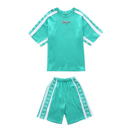 Boys Striped T-shirt with Shorts