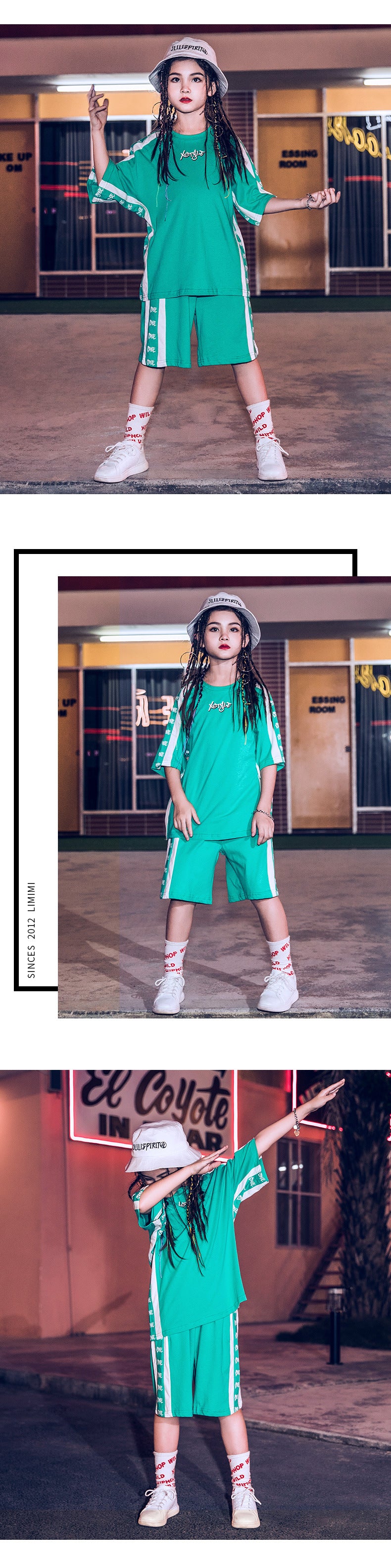 Boys Striped T-shirt with Shorts