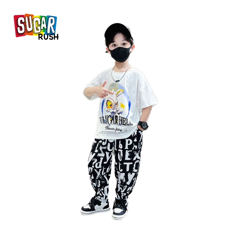 Boys Printed Top with Pyjama