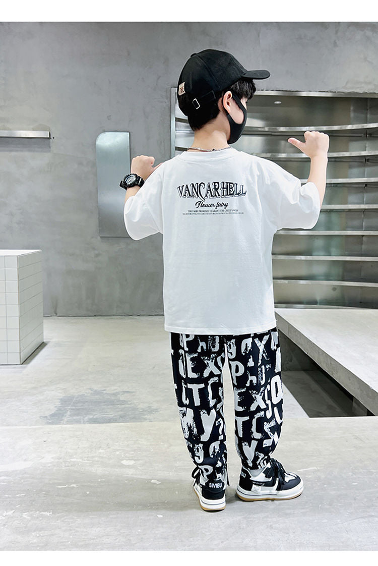Boys Printed Top with Pyjama