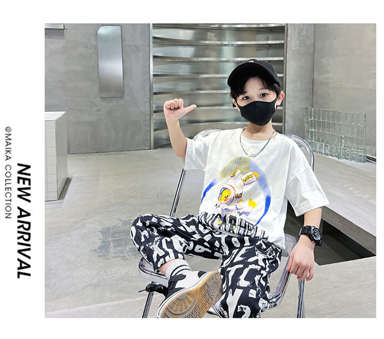 Boys Printed Top with Pyjama