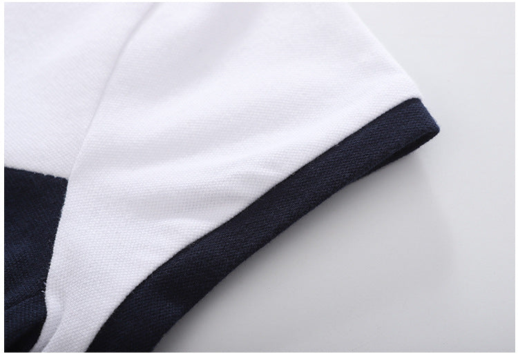 White Round Neck Cotton T-shirt Dress