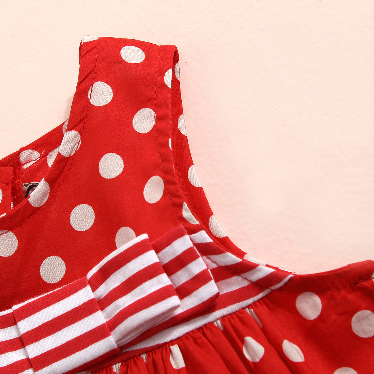 Girls Red Floral Print Empire Maxi Dress