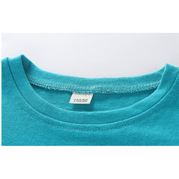 Boys Blue & Black Printed T-shirt with Shorts