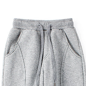 Boys Grey Regular Fit Mid-Rise Easy Wash Cotton Joggers