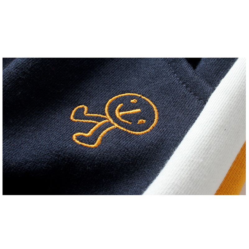 Boys Yellow Slim Fit Joggers