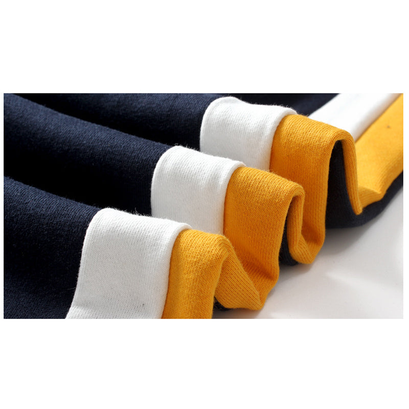 Boys Yellow Slim Fit Joggers