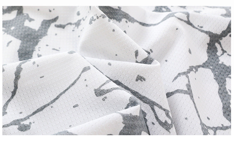 Boys Abstract Printed Round Neck Casual T-shirt