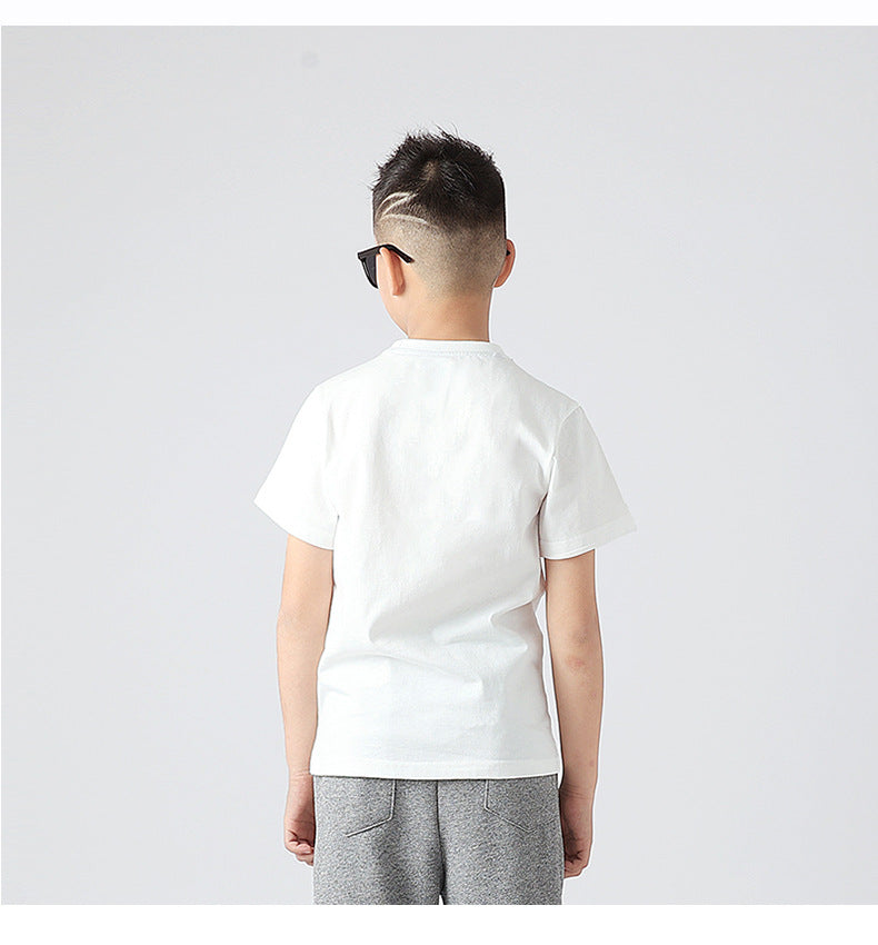 Boys Graphic Printed Cotton T-shirt
