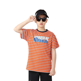 Boys Striped Cotton T-Shirt