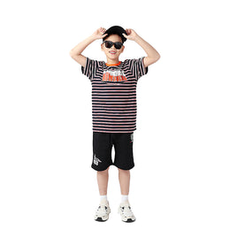 Boys Striped Cotton T-Shirt