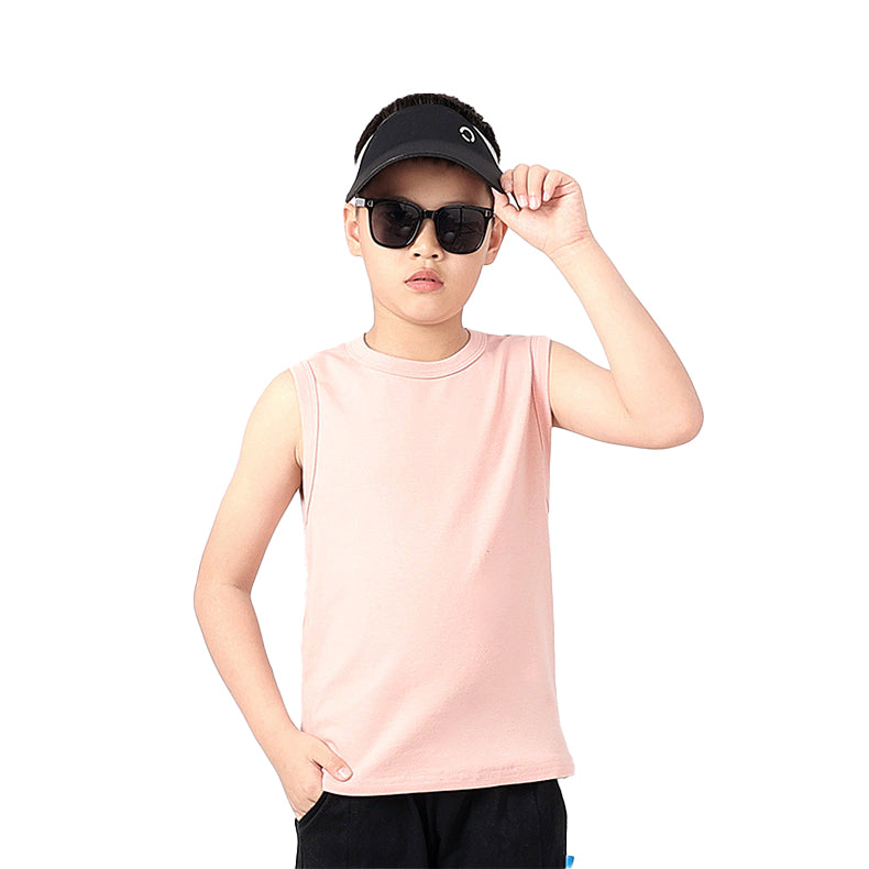 Boys Regular Fit Round Neck Cotton T-shirt