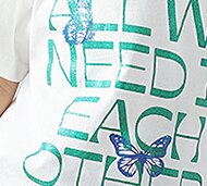 Girls Typography Printed Cotton T-Shirt