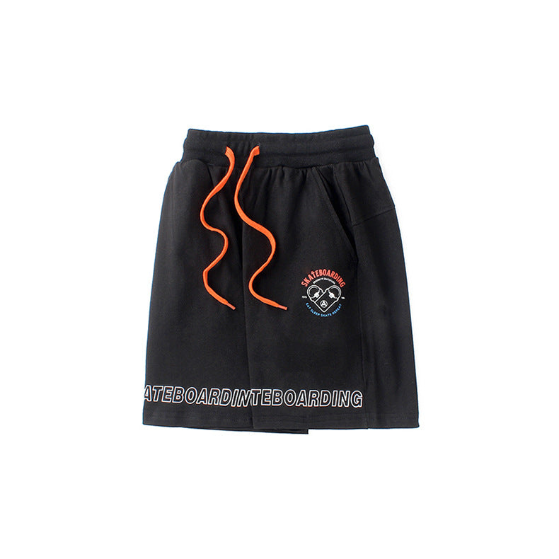 Boys Loose Fit Cotton Shorts