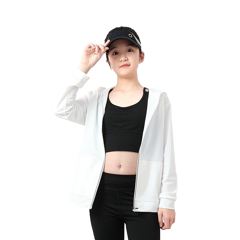 Girls Hooded Bomber Jacket