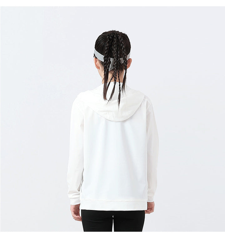 Girls Hooded Bomber Jacket