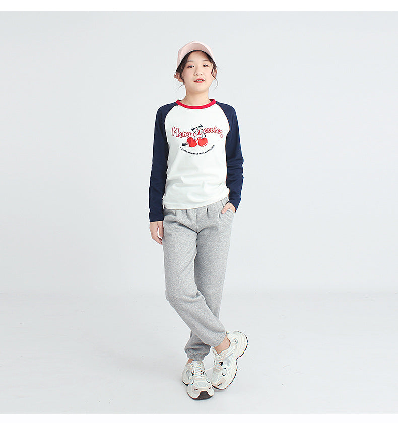 Graphic Print Cotton Top