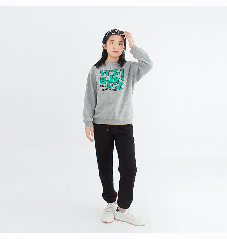 Typography Printed Cotton Sweatshirts