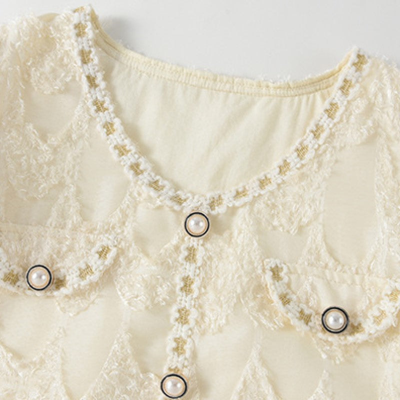 Puff Sleeve A-Line Dress
