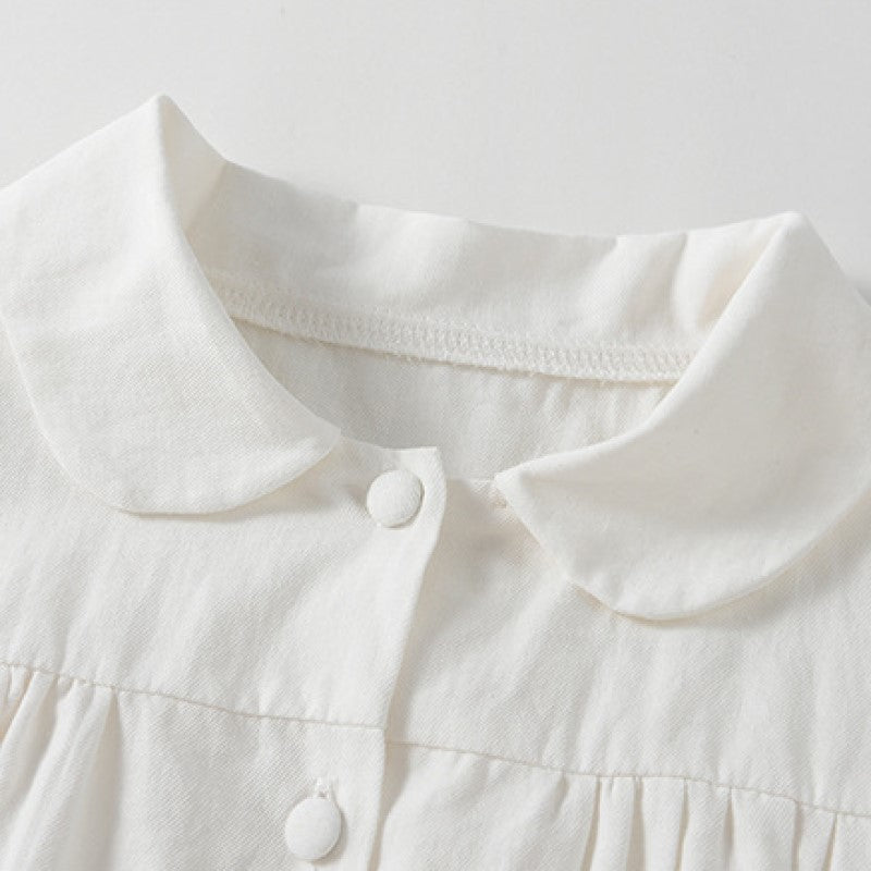 Girls Pure Cotton Top with Skirt