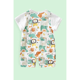 Infant Boys Printed Cotton Rompers