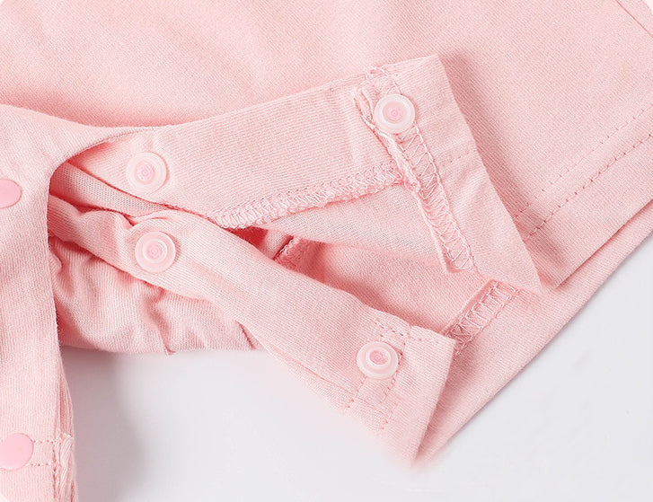 Infants Boys shirt collar Cotton Rompers