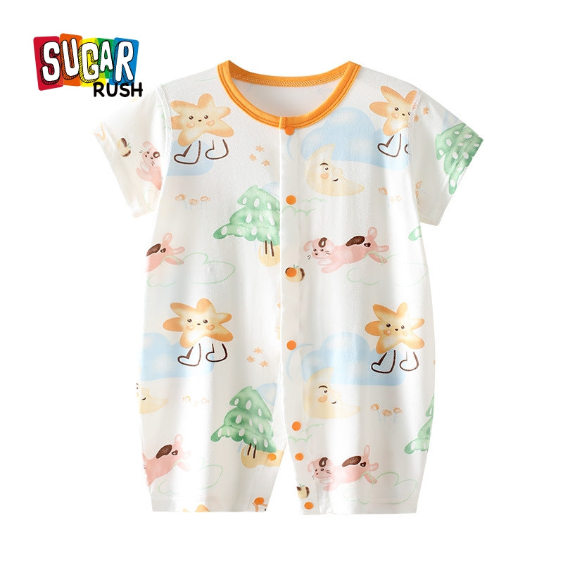 Infants Printed Rompers