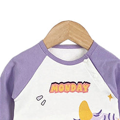 Infant Girls Printed Cotton Rompers