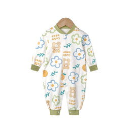 Infants Boys Conversational Cotton Romper