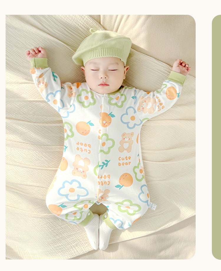 Infants Boys Conversational Cotton Romper
