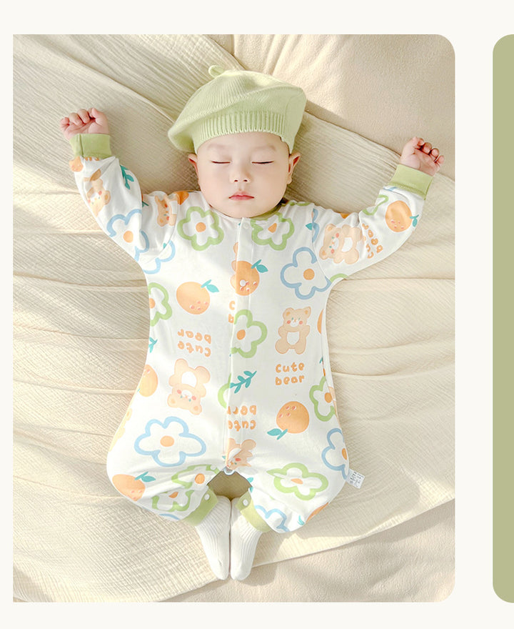Infants Boys Conversational Cotton Romper