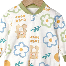 Infants Boys Conversational Cotton Romper