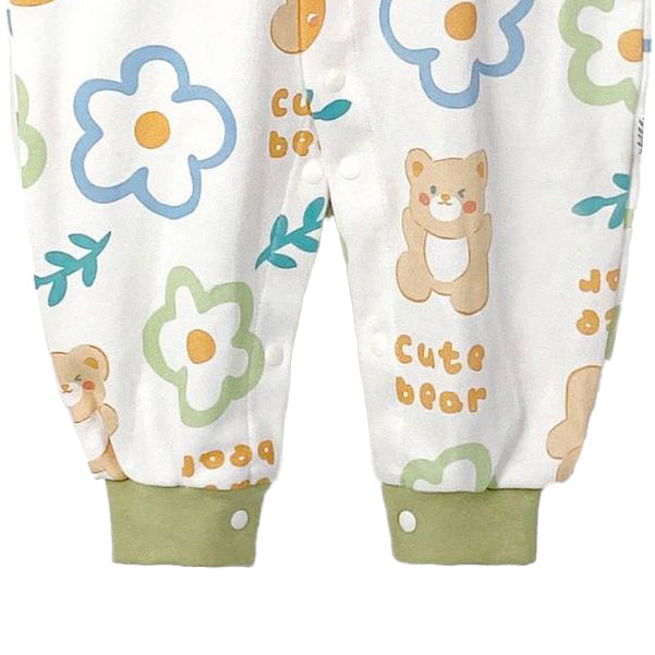 Infants Boys Conversational Cotton Romper