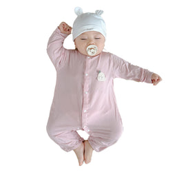 Infant Girls Round Neck Romper