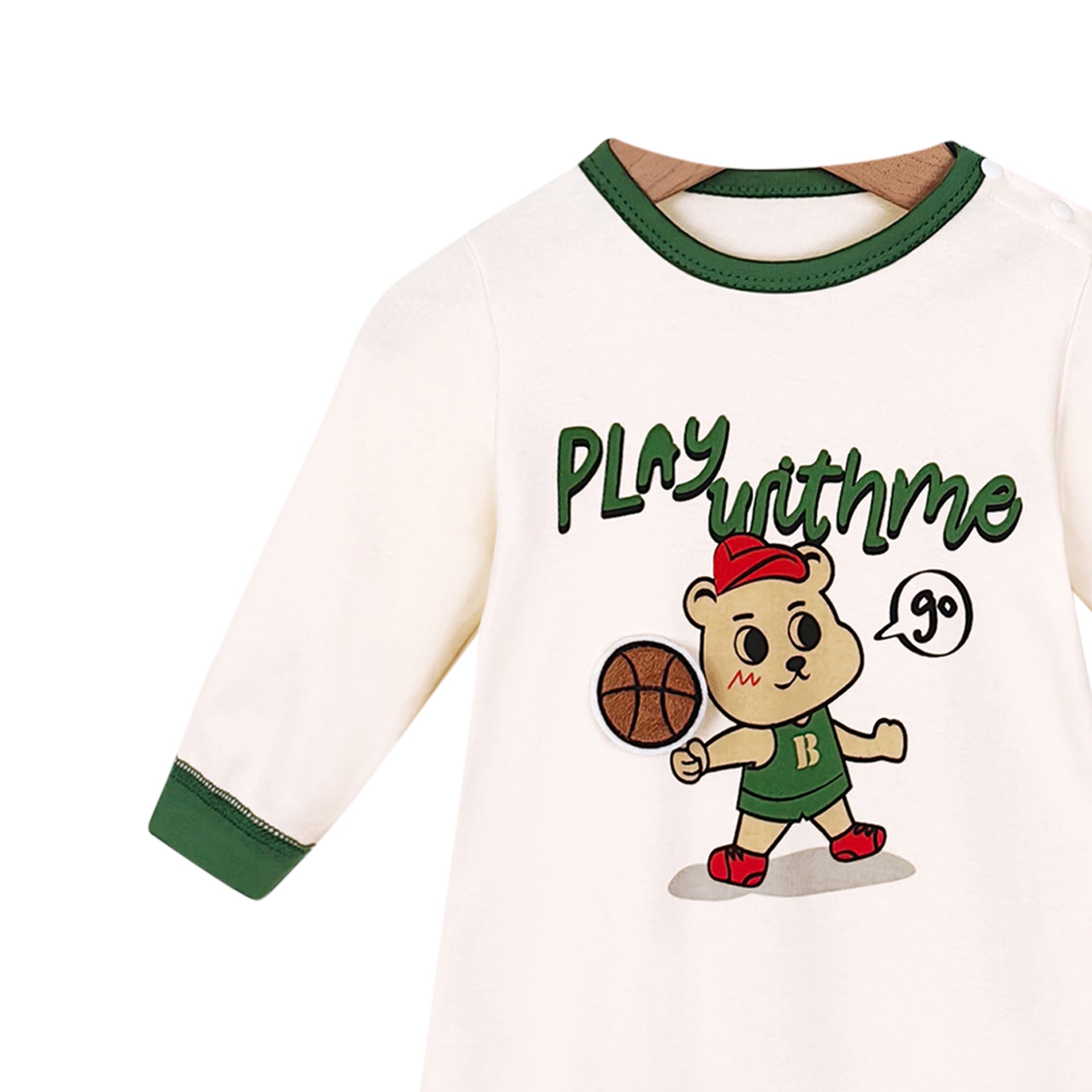 Infant Boys Printed Cotton Rompers