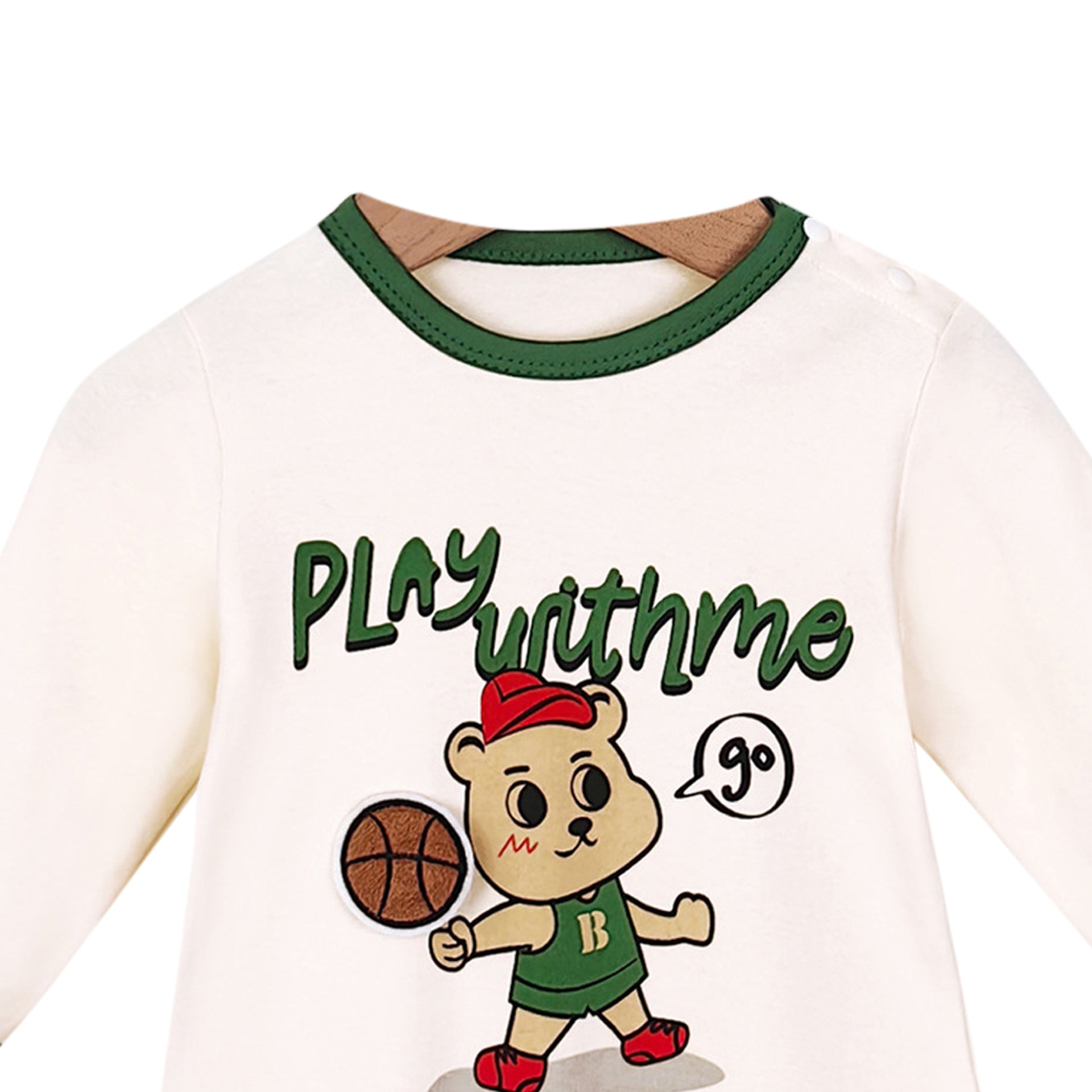 Infant Boys Printed Cotton Rompers