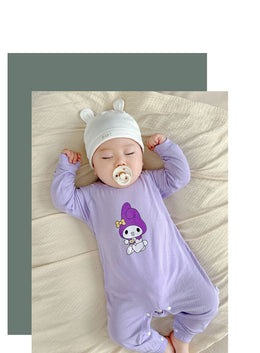 Boys Graphic Printed Round Neck Cotton Rompers