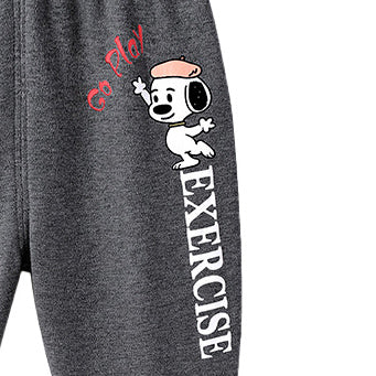 Boys Grey Typography Printed Easy Wash Cotton Joggers