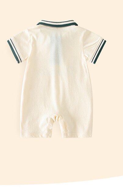 Infants Boys Printed  Cotton Rompers