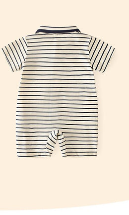 Infant Boys Printed Cotton Romper