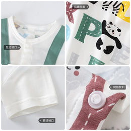 Infant Boys Printed Romper