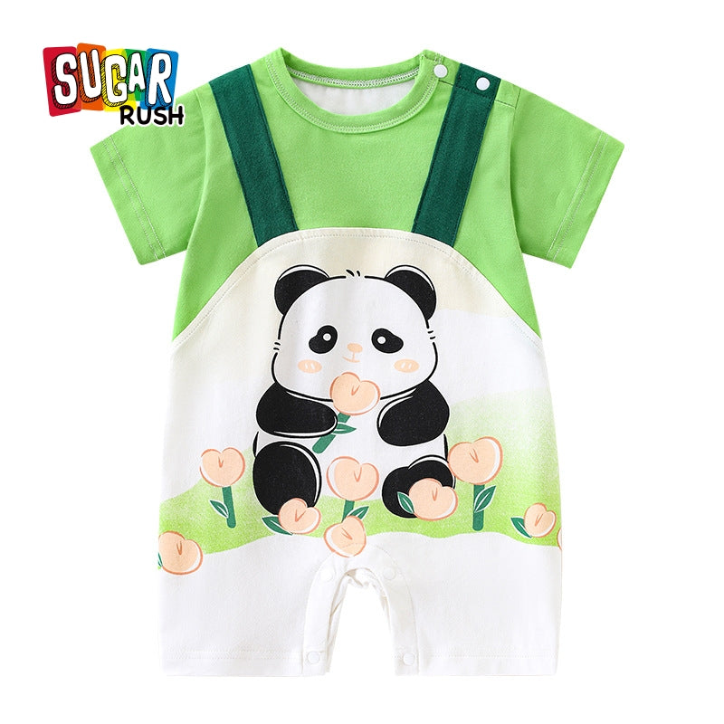 Boys Printed Rompers