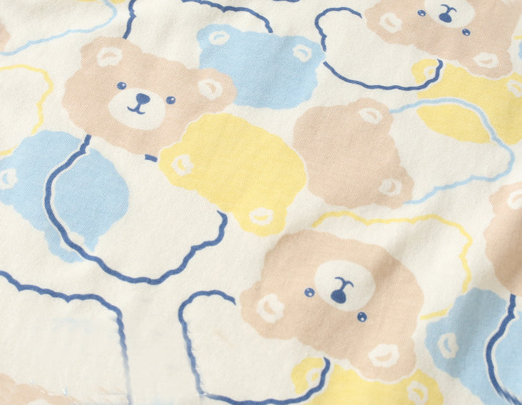 Boys Infants Printed Cotton Round Neck Rompers