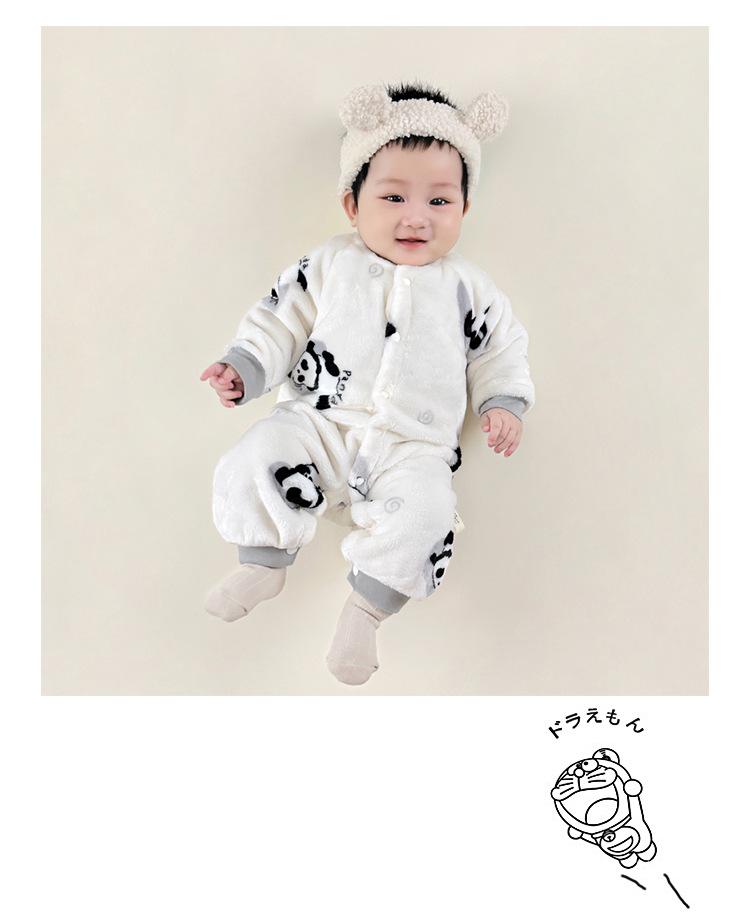 Infant Boys Grey Graphic Printed Rompers