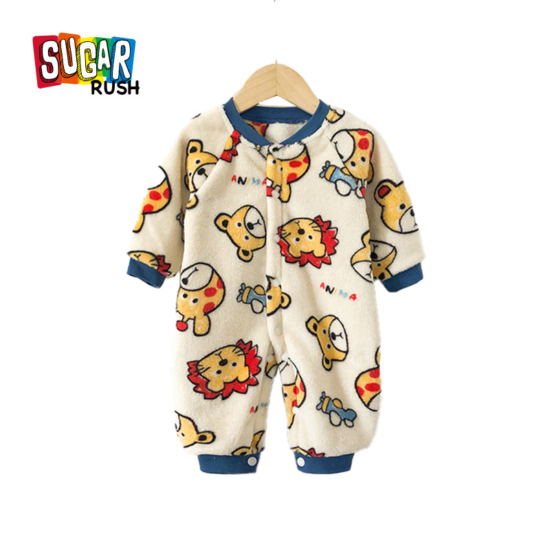 Infants Boys Printed Rompers