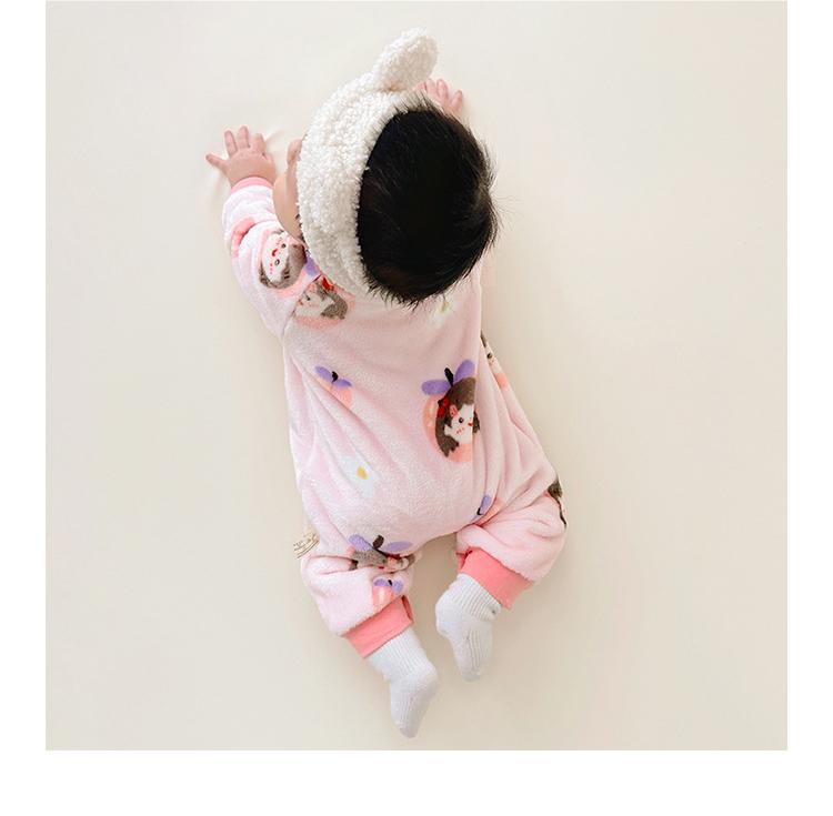 Infant Girls Printed Rompers