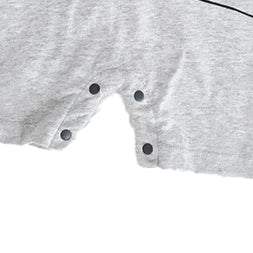 Boys Graphic Printed Round Neck Cotton Rompers