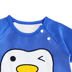 Infant Boys Printed Cotton Romper