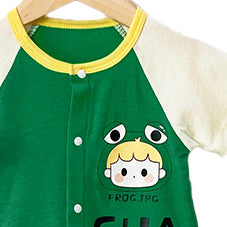 Boys Printed Cotton Rompers